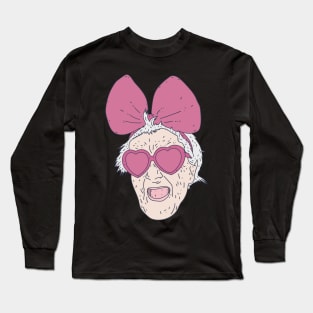 Centenarian - Wild Grandma - Longevity Long Sleeve T-Shirt